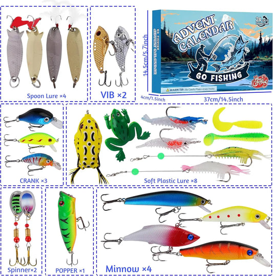 Advent Fish™ [Calendário de pesca com iscas]